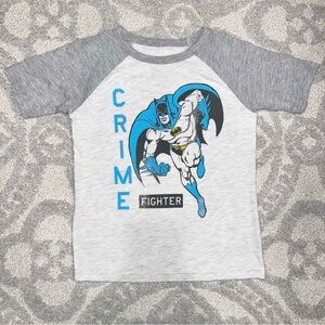 Jumping Beans Batman “Crime Fighter” Raglan Graphic Tee